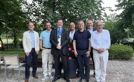 v.l.n.r. S. Backauf, J. H. Fock, H. Tantau, L. Binckebanck, M. Petersen, P.O. Breuss, B. Thormälen